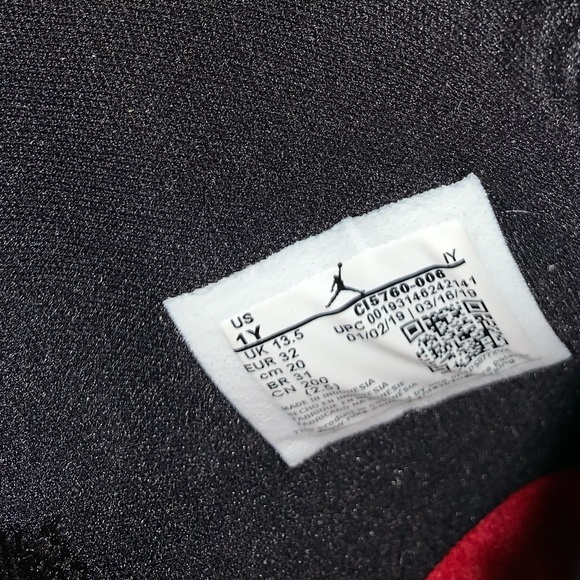 Nike Air Jordan Flight Black Sneaker - Picture 9 of 9